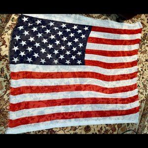 52” US American flag large sheet scarf banner